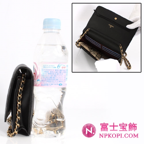 シャネル CHANEL 2.55シリーズ マトラッセライン アンティークレザー ショルダーバッグ ブラック＆ゴールド A35301KKKKA 【2012年春夏新作】